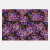 千代紙友禅スタイル柄包み紙 ラッピングペーパーシート (正面2)