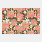 千代紙友禅スタイル柄包み紙 ラッピングペーパーシート (正面3)