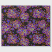 千代紙友禅スタイル柄包み紙 ラッピングペーパー (フラット)