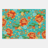 千代紙友禅和紙スタイル柄紙シート ラッピングペーパーシート (正面3)