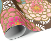 千代紙友禅和紙風ラップラッピング紙 ラッピングペーパー (ロールコーナー)