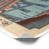 千住の王橋 ポスター (角)