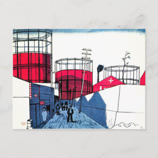 "千住タンク街"小泉癸巳男 (1930) ポストカード