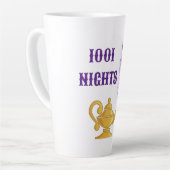 千夜一夜物語 アラジン ジーニー ランプ カフェラテマグ (左アングル)