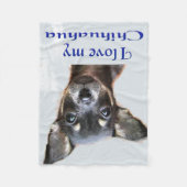 千寿亜 フリースブランケット (正面)