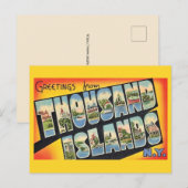 千島からのグリーティング ポストカード (正面/裏面)