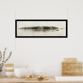 千島NY写真1909 ポスター (キッチン)