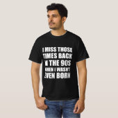 千年おもしろい引用文 Tシャツ (正面フル)