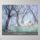 千年の夢 ポスター (正面)