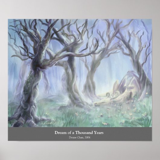 千年の夢 ポスター (正面)