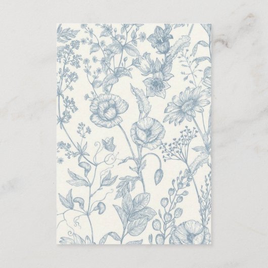 千年紀および囲エレガントいカード エンクロージャーカード (裏面)