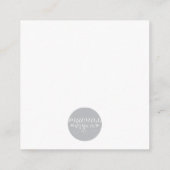 千年紀の千年紀の牡丹エンクロージャカード エンクロージャーカード (裏面)