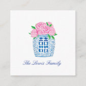 千年紀の千年紀の牡丹エンクロージャカード エンクロージャーカード (正面)