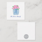 千年紀の千年紀の牡丹エンクロージャカード エンクロージャーカード (正面/裏面)