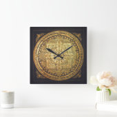 千手観音観音寺壁時計 スクエア壁時計 (ホーム)