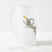 千目良 フロストグラスビールジョッキ (正面左)