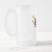 千目良 フロストグラスビールジョッキ (左)