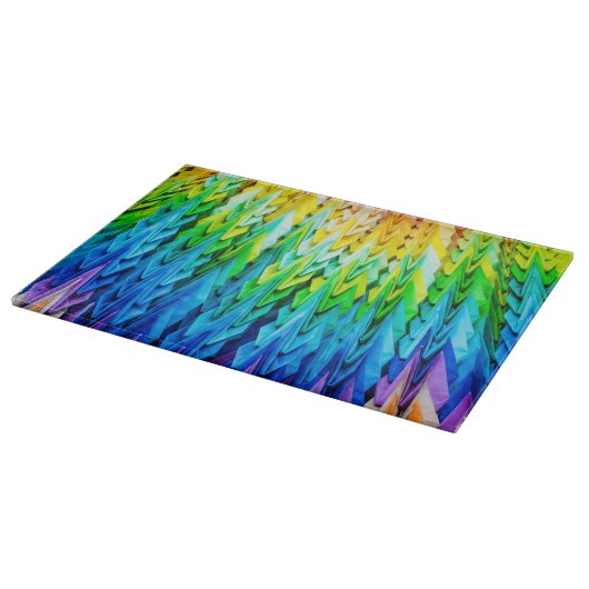 千羽鶴又は千羽鶴 カッティングボード (角)