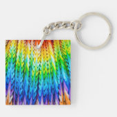 千羽鶴又は千羽鶴 キーホルダー (裏面)