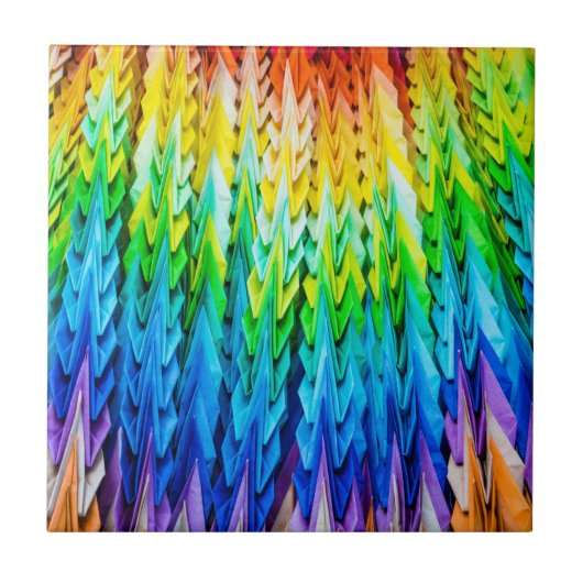 千羽鶴又は千羽鶴 タイル (正面)