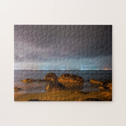 千葉都市青 ジグソーパズル (横)