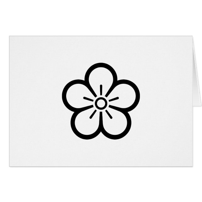 千蔭梅花 (正面横)