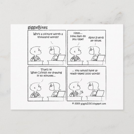 千語の写真 ポストカード (正面)