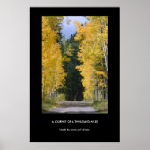 千里の人口統計上のポスターの旅 ポスター (正面)