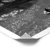 千鳥ヶ淵の舟遊び：東京 ポスター (角)