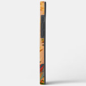 千鳥効果または波効果を伴う色の破損 Case-Mate iPhoneケース (裏面 / 左)