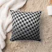 千鳥格子のなクロム鏡のスタイル クッション (ブランケット)