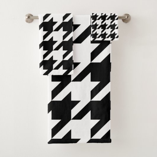千鳥格子のなパターン バスタオルセット (インサイチュ)