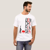千鳥格子のなBGのワイシャツ Tシャツ (正面フル)