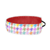 千鳥格子の数々の色+白パターン アスレチックヘッドバンド (右)