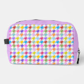 千鳥格子の数々の色+白パターン ドップキット (正面)