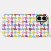 千鳥格子の数々の色+白パターン Case-Mate iPhoneケース (裏面 (横))