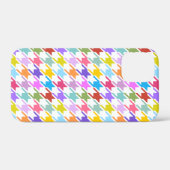 千鳥格子の数々の色+白パターン Case-Mate iPhoneケース (裏面 (横))