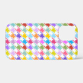 千鳥格子の数々の色+白パターン Case-Mate iPhoneケース (裏面 (横))