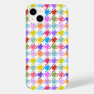 千鳥格子の数々の色+白パターン Case-Mate iPhone 14 PLUSケース