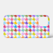 千鳥格子の数々の色+白パターン Case-Mate iPhoneケース (裏面 (横))