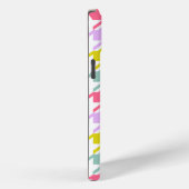 千鳥格子の数々の色+白ビッグパターン Case-Mate iPhoneケース (裏面 / 右)