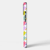 千鳥格子の数々の色+白ビッグパターン Case-Mate iPhoneケース (裏面 / 左)