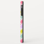 千鳥格子の数々の色+白ビッグパターン Case-Mate iPhoneケース (裏面/左)