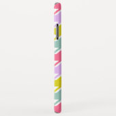 千鳥格子の数々の色+白ビッグパターン Case-Mate iPhoneケース (裏面/右)