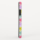千鳥格子の数々の色+白ビッグパターン Case-Mate iPhoneケース (裏面/右)