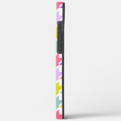 千鳥格子の数々の色+白ビッグパターン Case-Mate iPhoneケース (裏面 / 左)