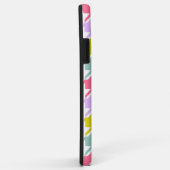 千鳥格子の数々の色+白ビッグパターン Case-Mate iPhoneケース (裏面/右)