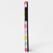 千鳥格子の数々の色+白ビッグパターン Case-Mate iPhoneケース (裏面/左)