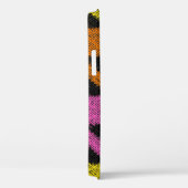 千鳥格子の:ざらざらしたキャンバスの模倣。 Case-Mate iPhoneケース (裏面 / 右)