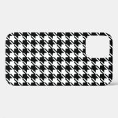 千鳥格子のBW文字パターン Case-Mate iPhoneケース (裏面 (横))